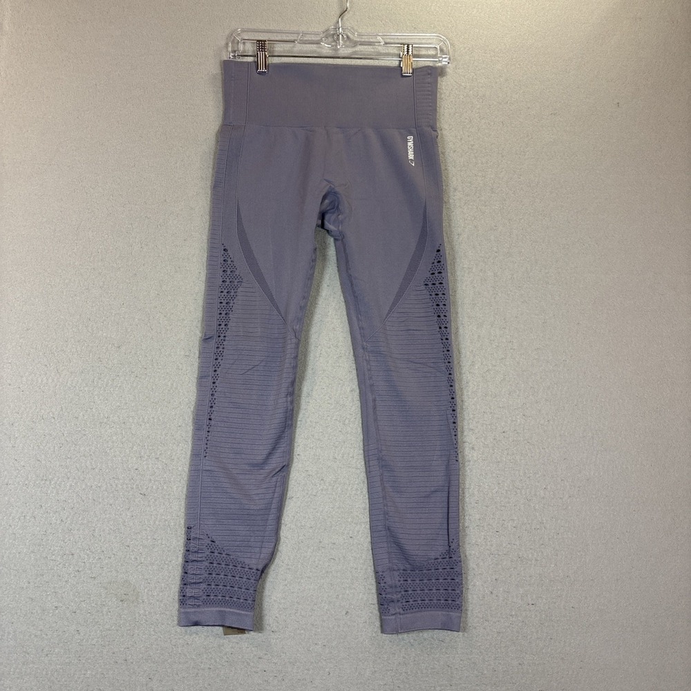 Gymshark Seamless Leggings Lavender Women's SMALL  ankle